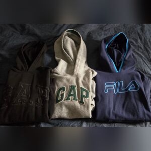 Boys Hoodies Gap Fila L XL